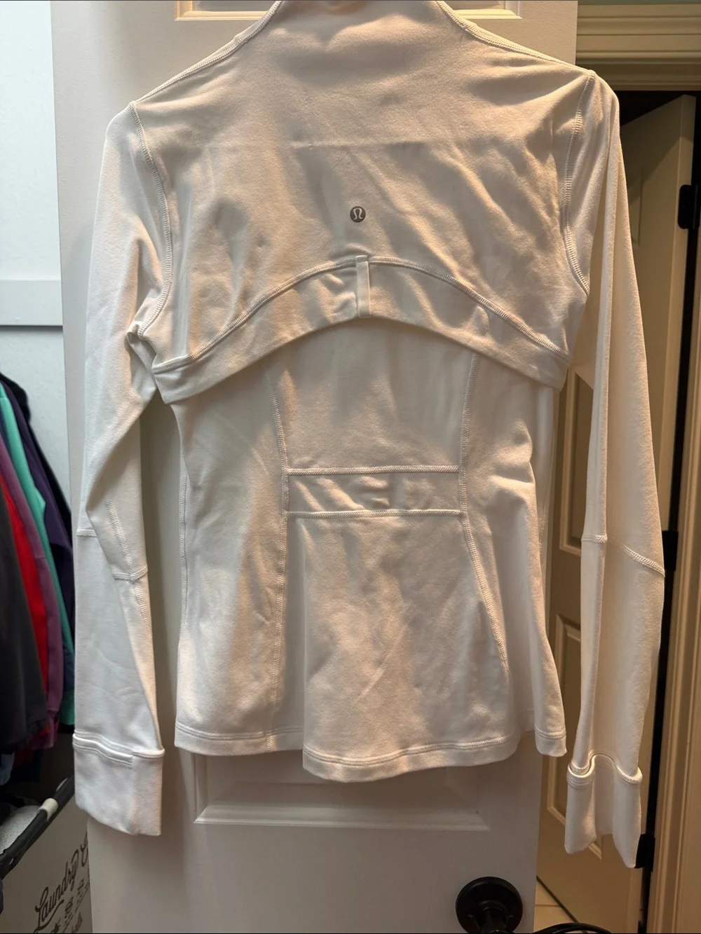 lululemon athletica White Full-Zip Utility Jacket